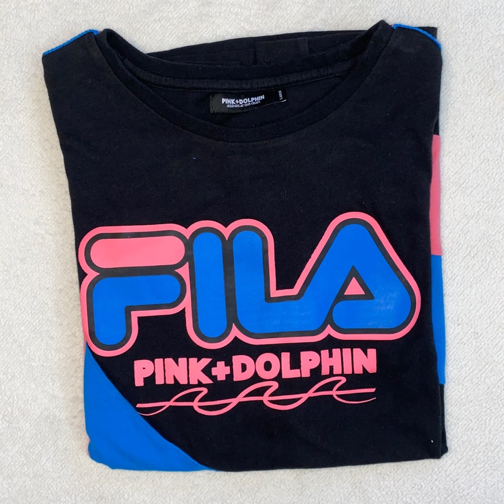 FILA X Pink Dolphin Collab T-Shirt